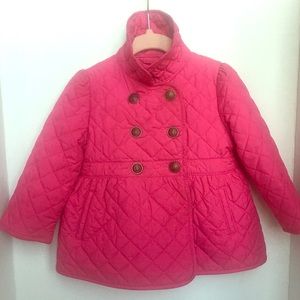 Girls’ 🎀 Ralph Lauren quilted coat (18mos)